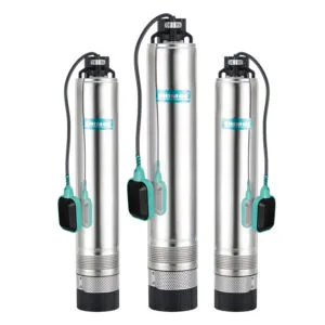 Bomba Tipo Bala para Pozos Agua Limpia 1/2 Hp 4NKM4.5/4-0.37