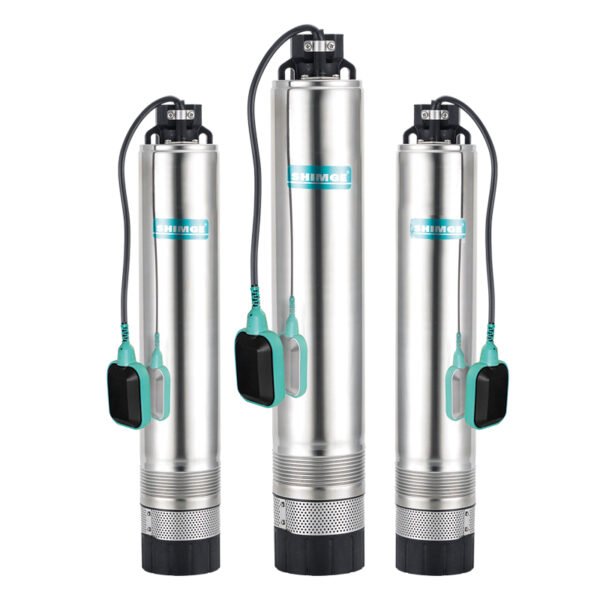 Bomba Tipo Bala para Pozos Agua Limpia 1/2 Hp 4NKM4.5/4-0.37