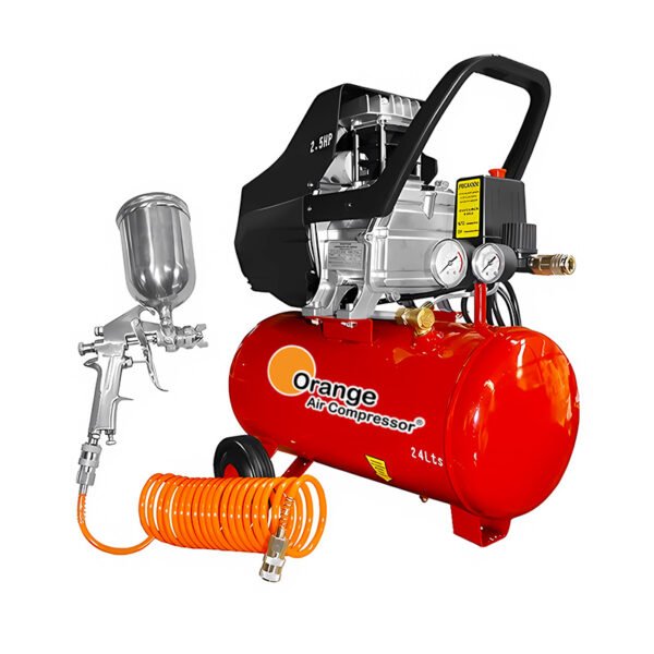 Compresor de Aire 24 Litros 2.5 Hp SGBM24L-KIT - Imagen 2