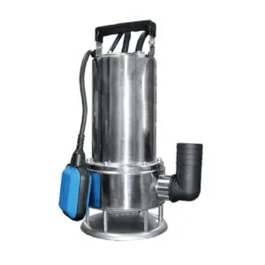 Bomba Sumergible Acero Inoxidable Para Agua Limpia y Turbia Sin Sólidos 1 Hp WQ-0.75BF