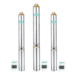 Bomba Sumergible Tipo Lapicero Agua Limpia 4 2 m³/h Con Caja 3 HP 4SGm2/24-A Shimge