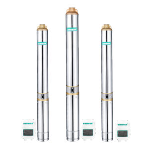 Bomba Sumergible Tipo Lapicero Agua Limpia 4" 4 m³/h Con Caja 1 HP 4SGm4/7-A Shimge