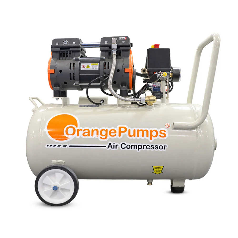 Compresor de aire eléctrico portátil Orange Pumps SGW750-50L 1hp