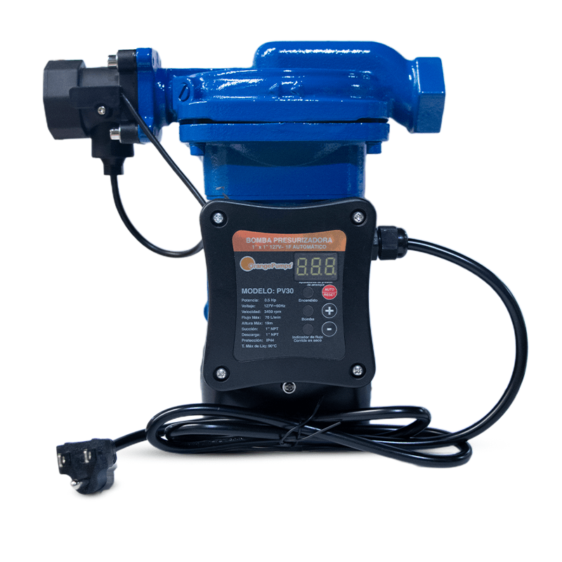 Bomba Presurizadora Automática 1/2 Hp Presión ajustable PV30